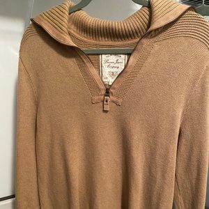 Ralph Lauren tan quarter zip